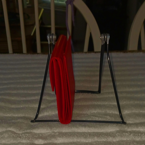 Nina Ricci Red Wallet with snap closure - Picture 5 of 15